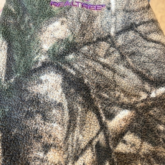 Real tree zip up sweater size girls, large  12-14 - Picture 5 of 5